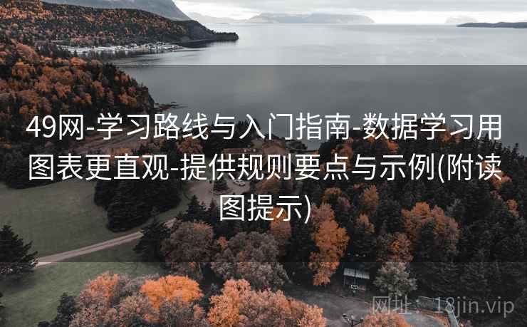 49网-学习路线与入门指南-数据学习用图表更直观-提供规则要点与示例(附读图提示)